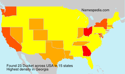 Surname Ducket in USA Surname Ducket in USA