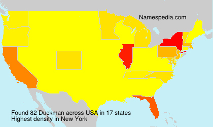 Surname Duckman in USA Surname Duckman in USA