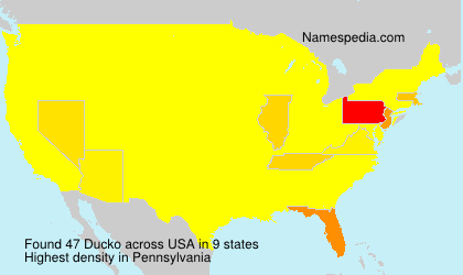 Surname Ducko in USA Surname Ducko in USA