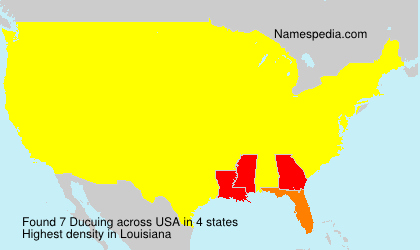 Surname Ducuing in USA Surname Ducuing in USA