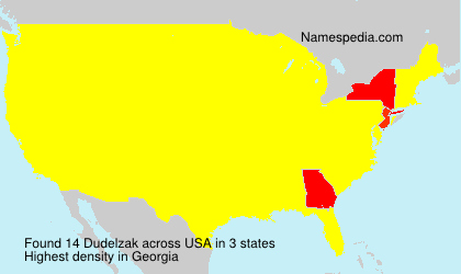 Surname Dudelzak in USA Surname Dudelzak in USA