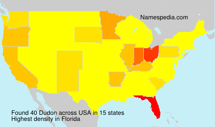 Surname Dudon in USA Surname Dudon in USA