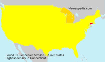 Surname Duennebier in USA Surname Duennebier in USA