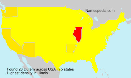 Surname Dufern in USA Surname Dufern in USA