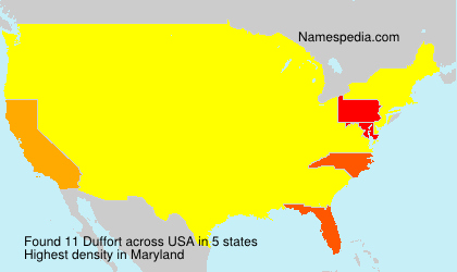 Surname Duffort in USA Surname Duffort in USA