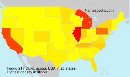 Surname Dukic in USA Surname Dukic in USA