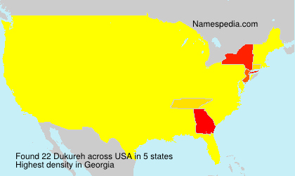 Surname Dukureh in USA Surname Dukureh in USA