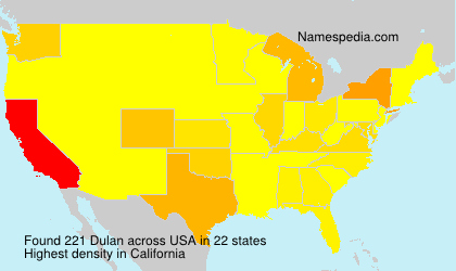 Surname Dulan in USA Surname Dulan in USA