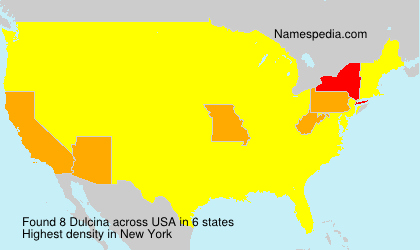 Surname Dulcina in USA Surname Dulcina in USA