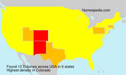 Surname Dulcinea in USA Surname Dulcinea in USA