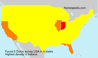 Surname Dulcis in USA Surname Dulcis in USA
