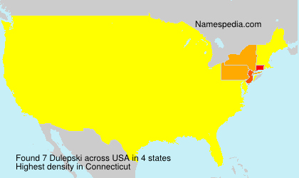 Surname Dulepski in USA Surname Dulepski in USA