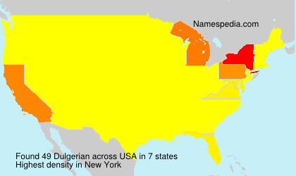 Surname Dulgerian in USA Surname Dulgerian in USA
