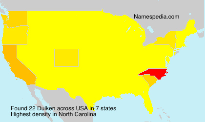 Surname Dulken in USA Surname Dulken in USA