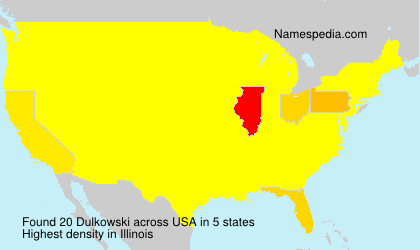 Surname Dulkowski in USA Surname Dulkowski in USA