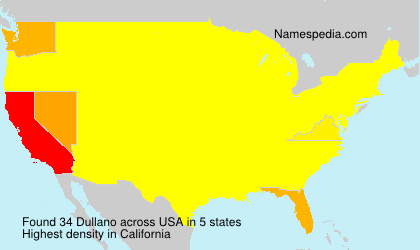 Surname Dullano in USA Surname Dullano in USA