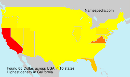 Surname Dullas in USA Surname Dullas in USA