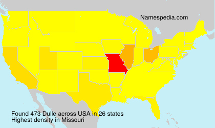 Surname Dulle in USA Surname Dulle in USA
