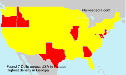 Surname Dullo in USA Surname Dullo in USA