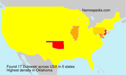 Surname Dulowski in USA Surname Dulowski in USA