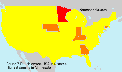 Surname Duluth in USA Surname Duluth in USA