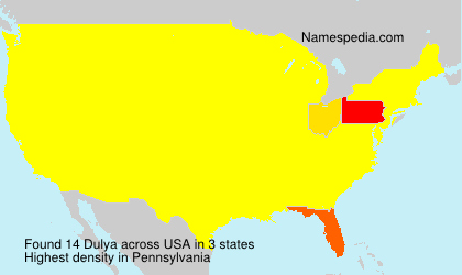 Surname Dulya in USA Surname Dulya in USA