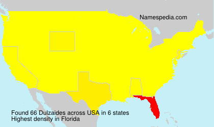 Surname Dulzaides in USA Surname Dulzaides in USA