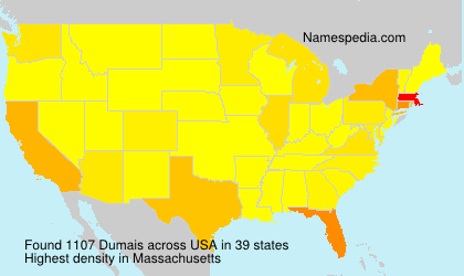 Surname Dumais in USA Surname Dumais in USA