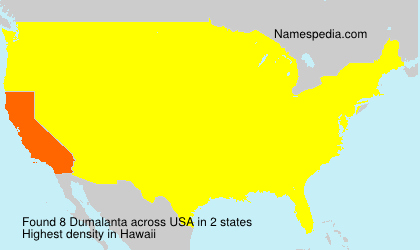 Surname Dumalanta in USA Surname Dumalanta in USA