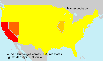 Surname Dumangas in USA Surname Dumangas in USA