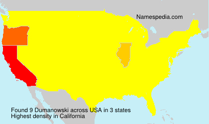 Surname Dumanowski in USA Surname Dumanowski in USA