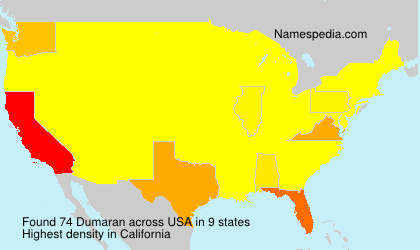 Surname Dumaran in USA Surname Dumaran in USA