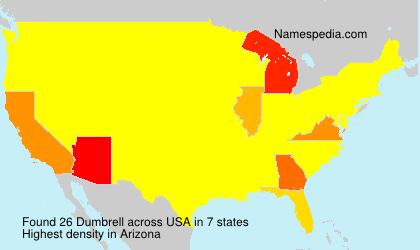 Surname Dumbrell in USA Surname Dumbrell in USA