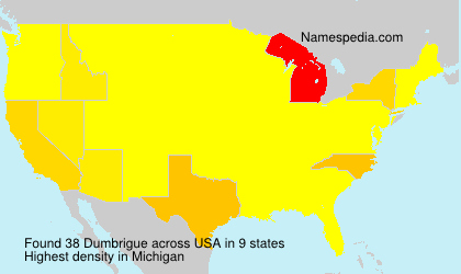 Surname Dumbrigue in USA Surname Dumbrigue in USA
