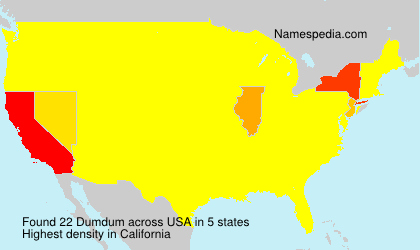 Surname Dumdum in USA Surname Dumdum in USA