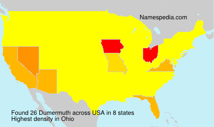 Surname Dumermuth in USA Surname Dumermuth in USA