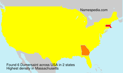 Surname Dumersaint in USA Surname Dumersaint in USA