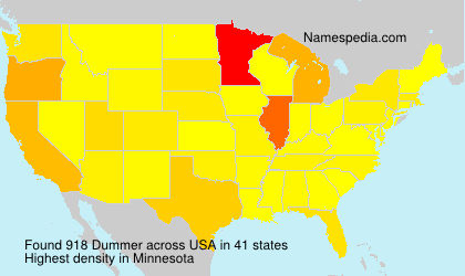 Surname Dummer in USA Surname Dummer in USA