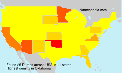 Surname Dumos in USA Surname Dumos in USA