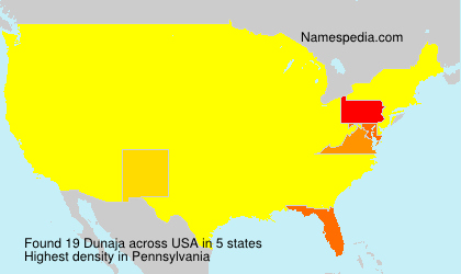 Surname Dunaja in USA Surname Dunaja in USA