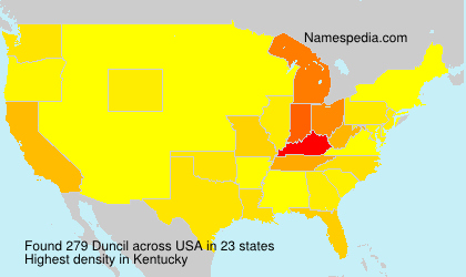 Surname Duncil in USA Surname Duncil in USA