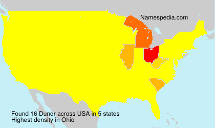 Surname Dundr in USA Surname Dundr in USA
