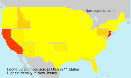 Surname Dunhour in USA Surname Dunhour in USA