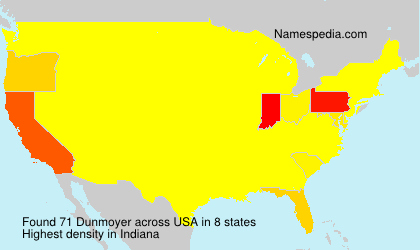 Surname Dunmoyer in USA Surname Dunmoyer in USA