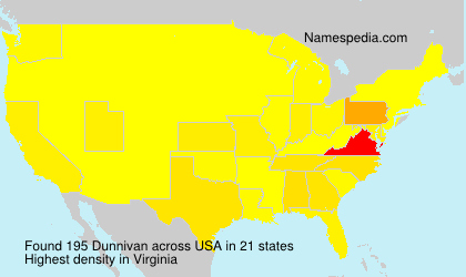Surname Dunnivan in USA Surname Dunnivan in USA