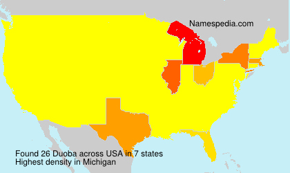 Surname Duoba in USA Surname Duoba in USA