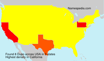 Surname Dupo in USA Surname Dupo in USA