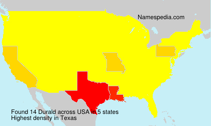 Surname Durald in USA Surname Durald in USA