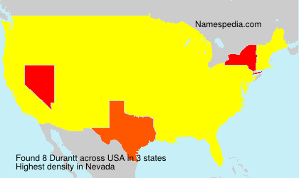 Surname Durantt in USA Surname Durantt in USA