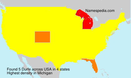Surname Durfe in USA Surname Durfe in USA
